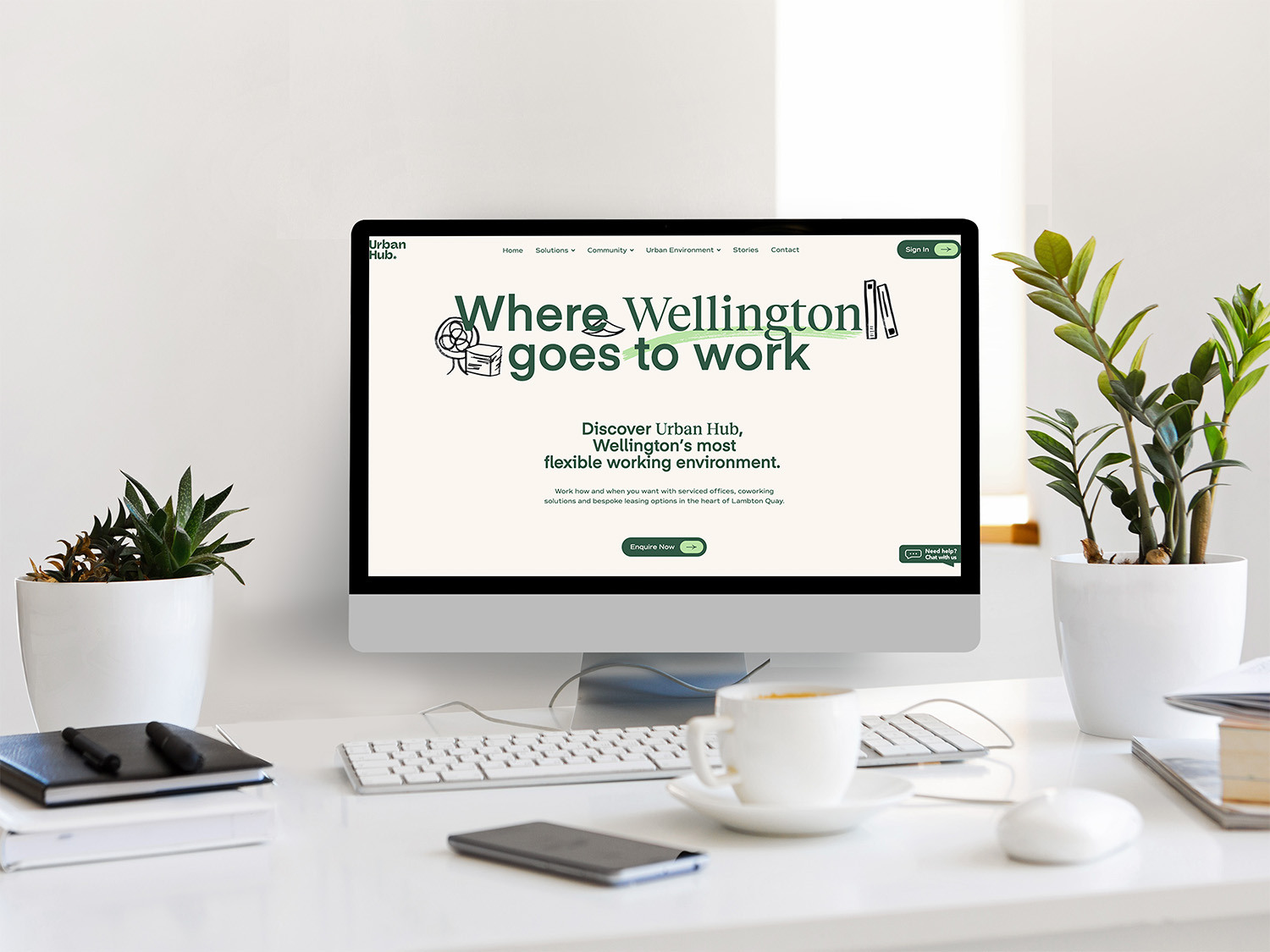 Urban Hub - Web Design