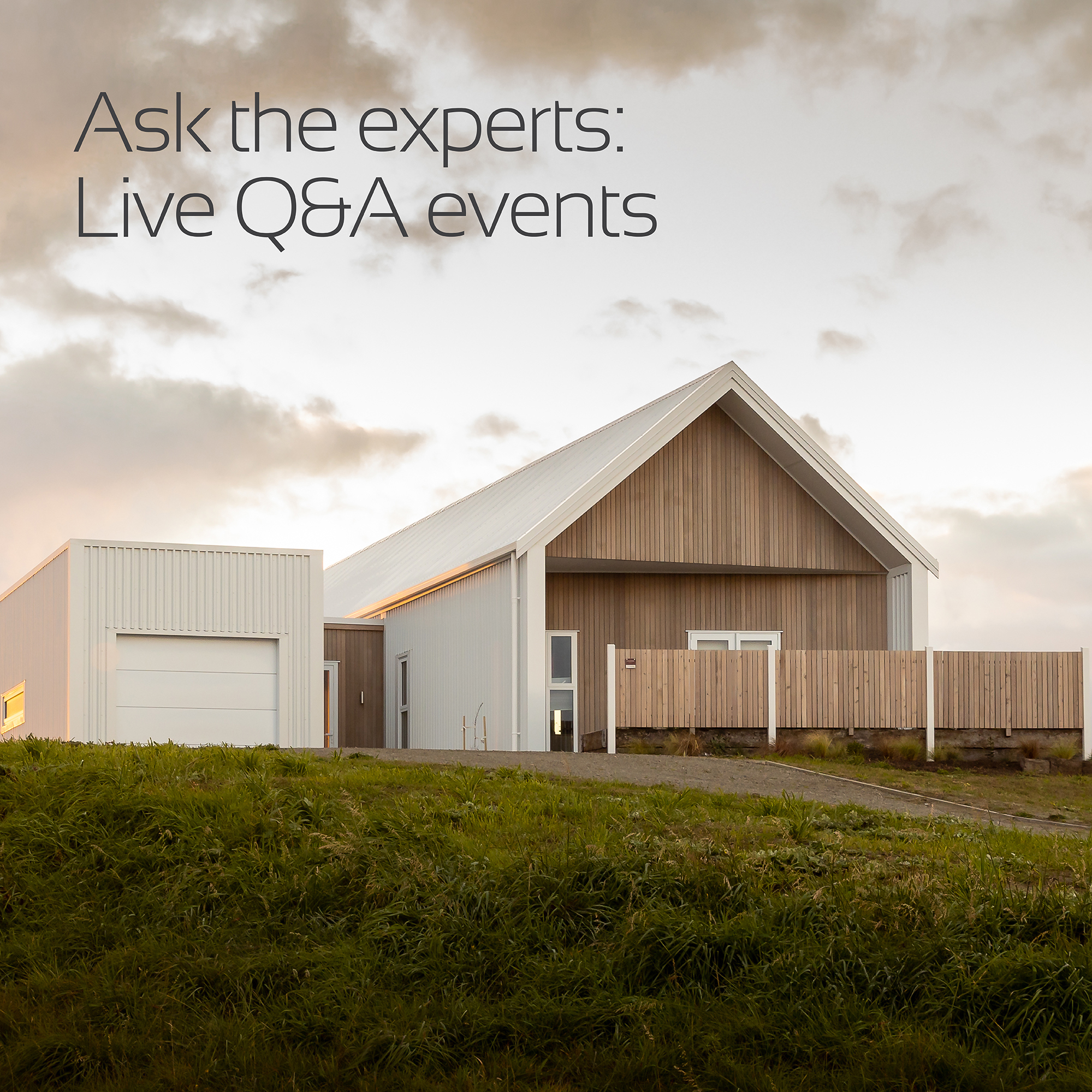 Ask the Experts – live Q&A events