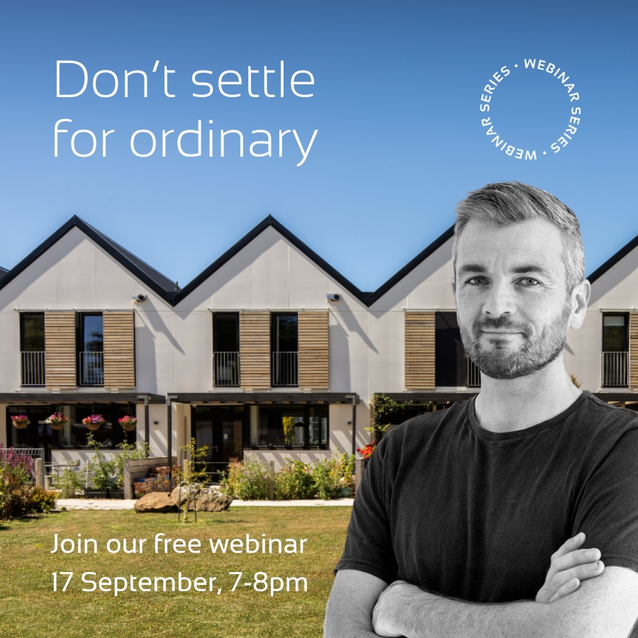 Free webinar: Don't settle for ordinary architecture
