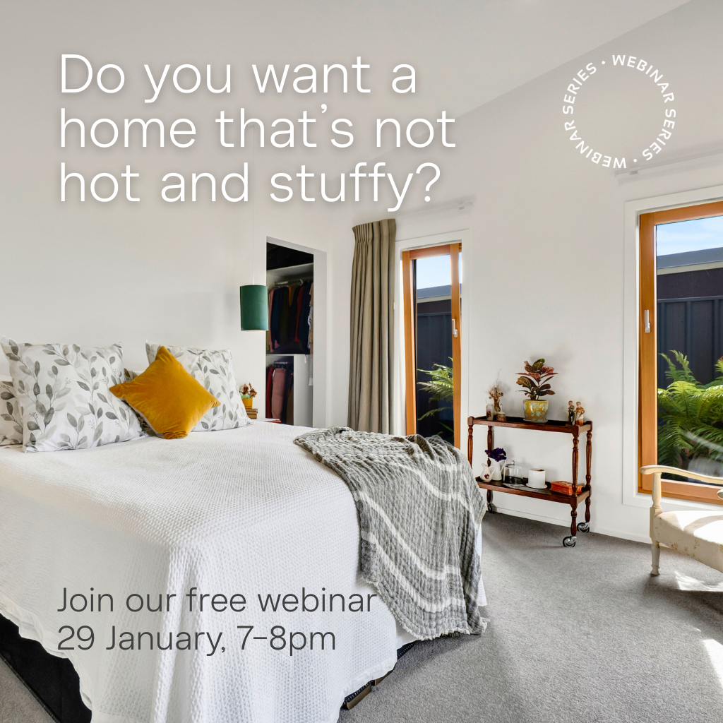 Webinar: Do you want a home that's not hot and stuffy?