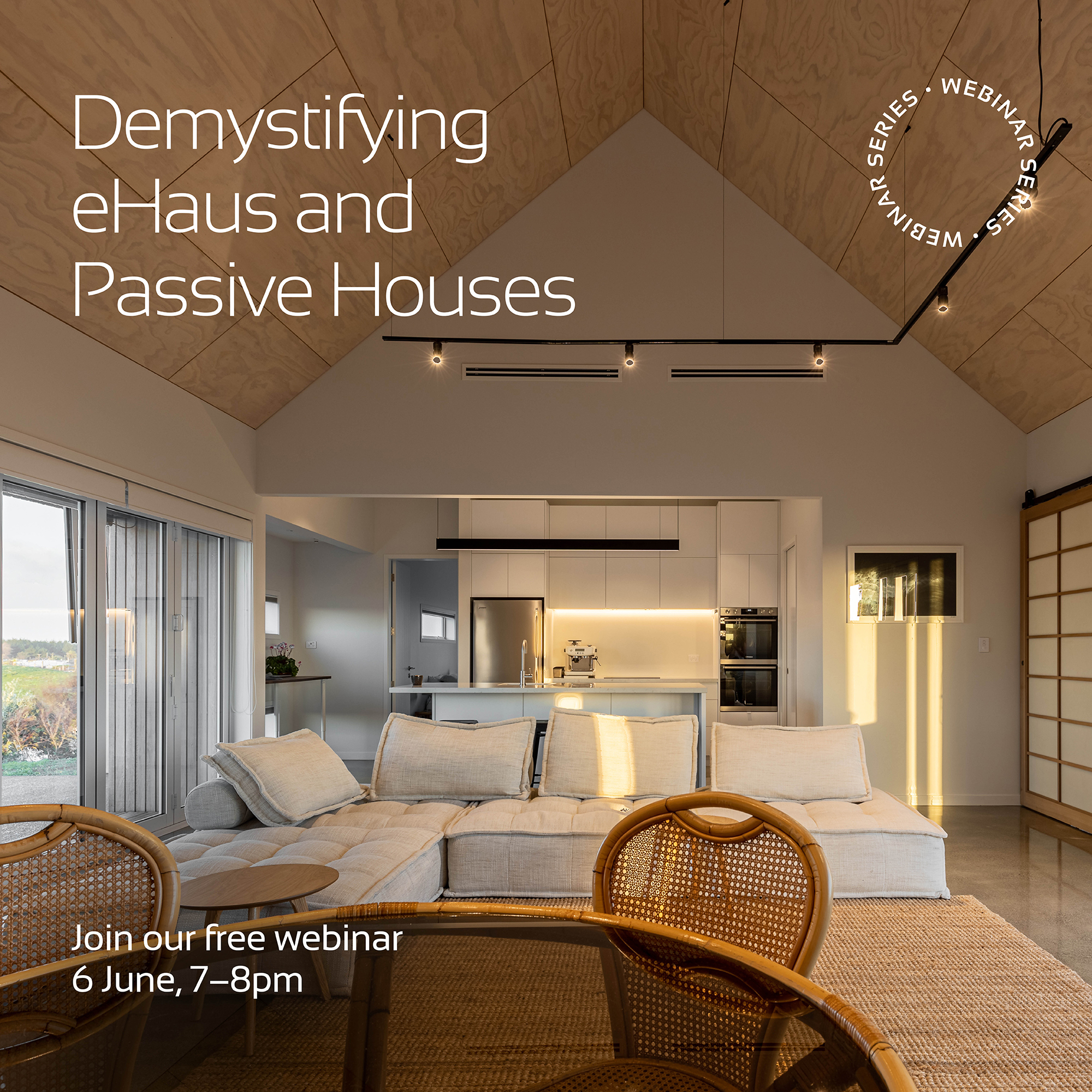 Busting Myths: Demystifying eHaus and Passive Houses - Free Webinar 6 June