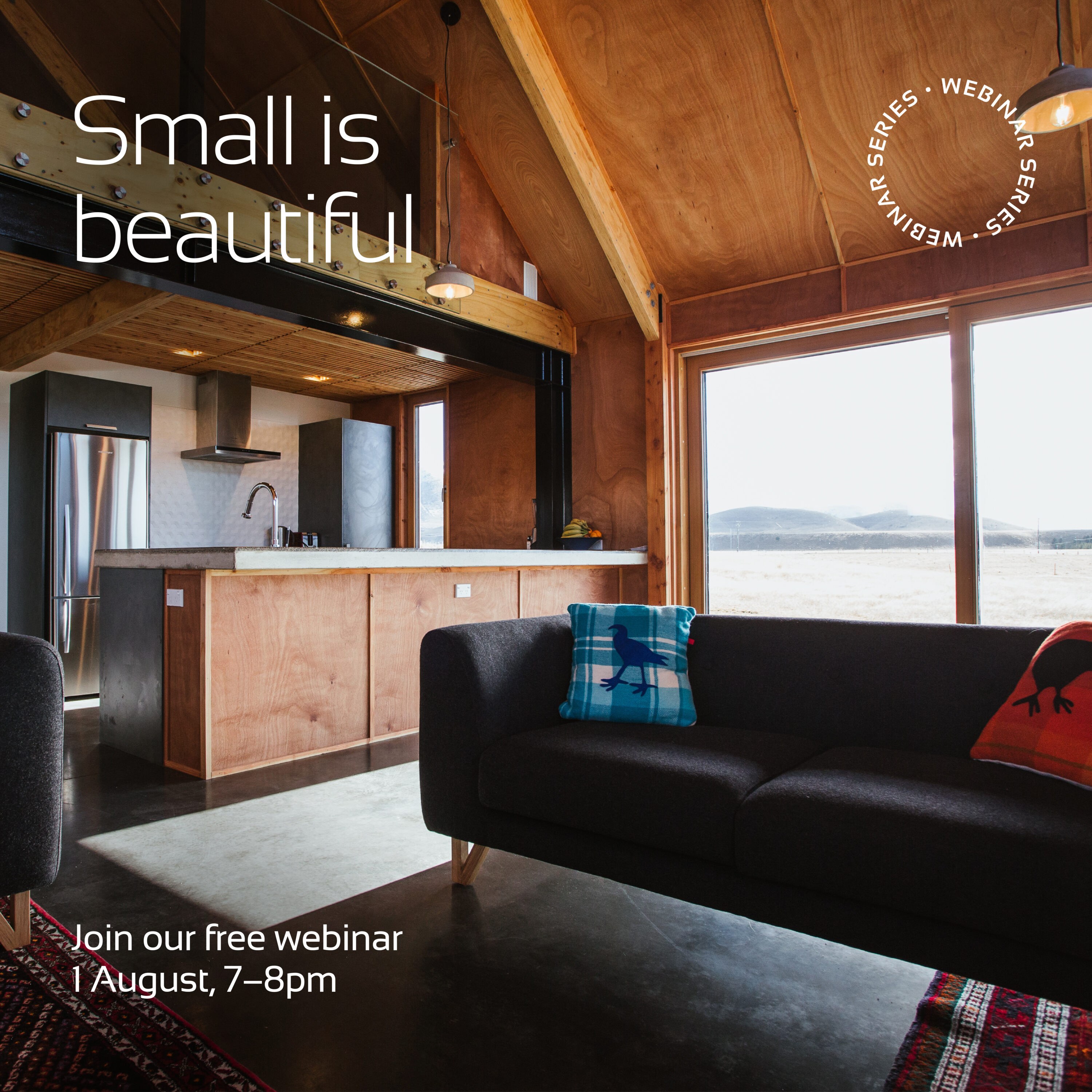 Join our free webinar on 1 August: Small is beautiful
