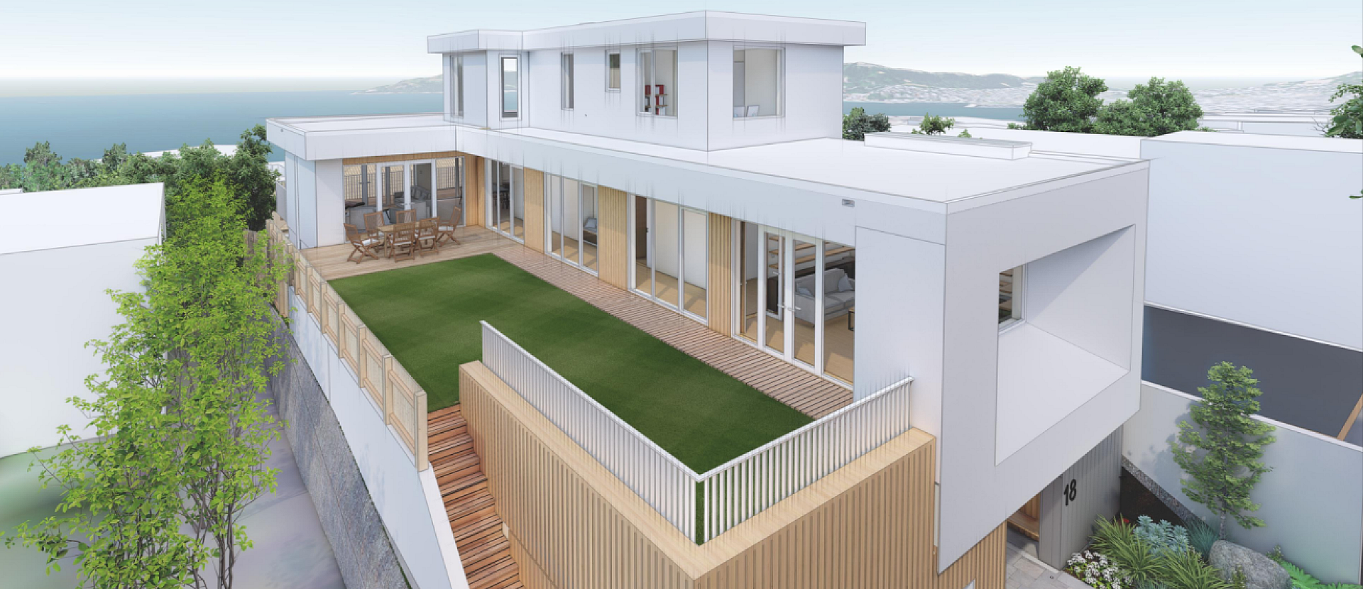 Larsen render top