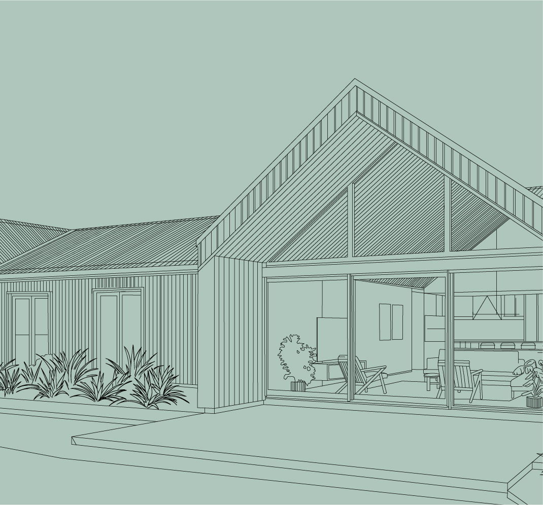Passive House Wireframe