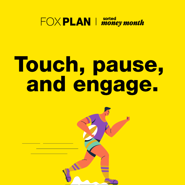 Money Month: 'Touch, pause, and engage' your finances.